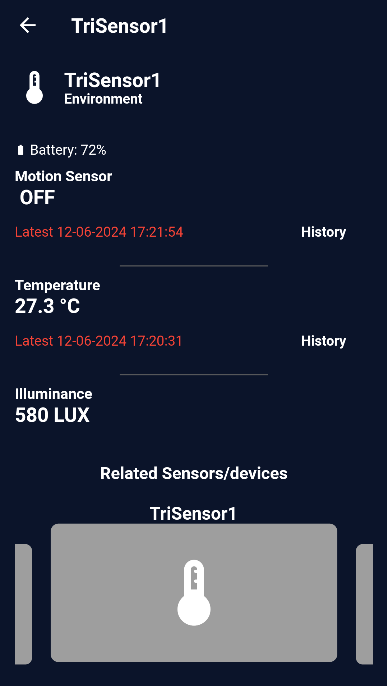 Trisensor Screen